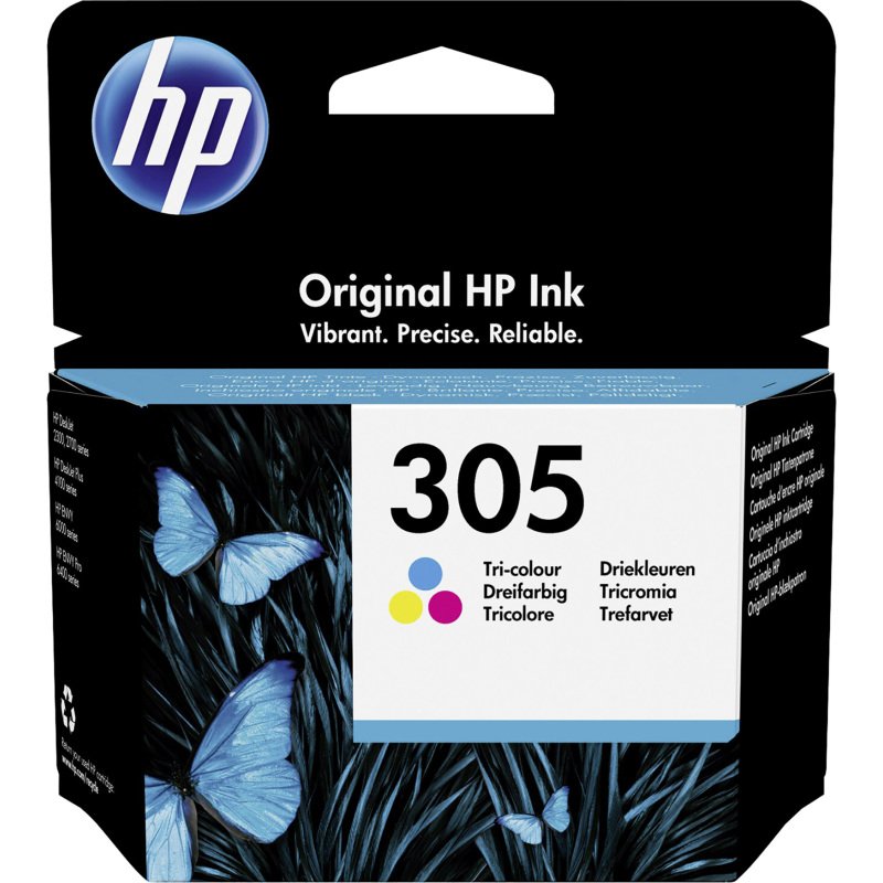 HP 305 Cartouche 3 couleurs pour imprimante jet d'encre