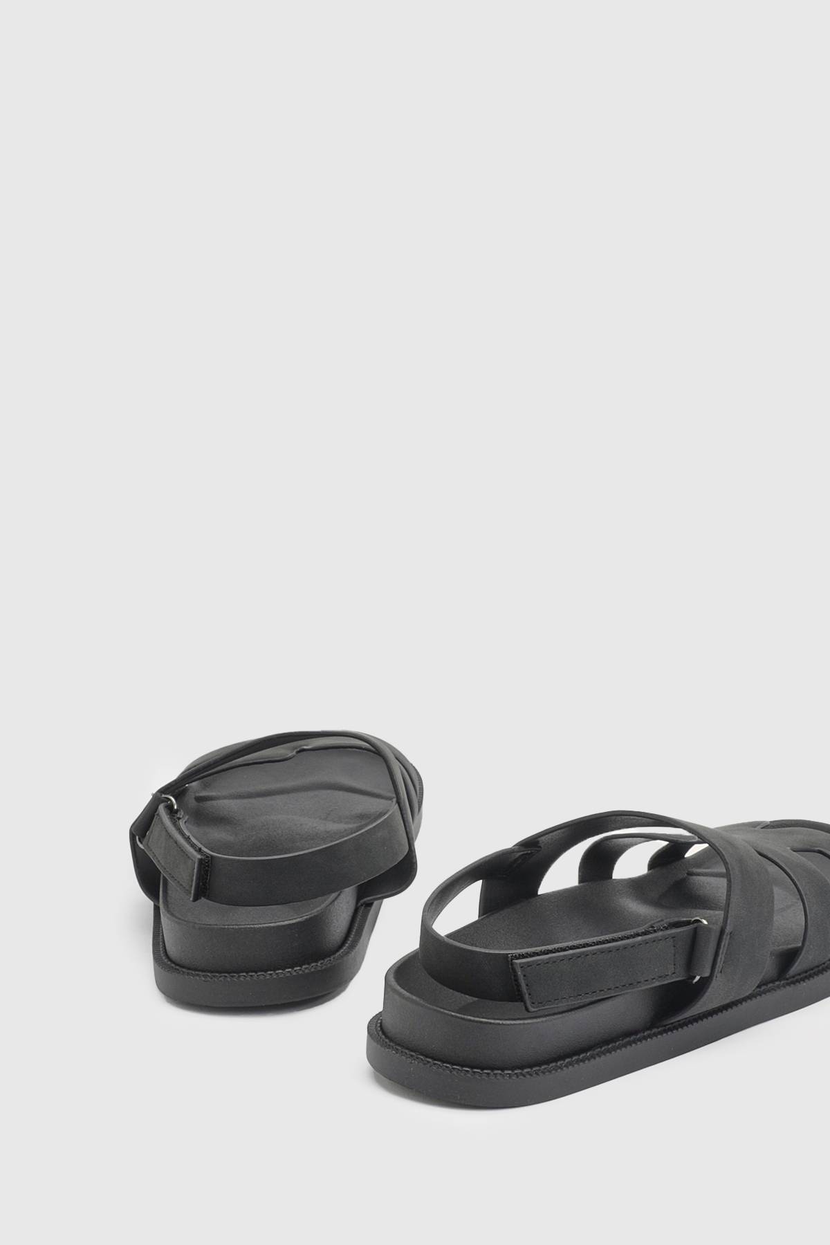 Oasis Sandales Tay À Bride Arrière En Nubuck Synthétique Avec Semelle Anatomique