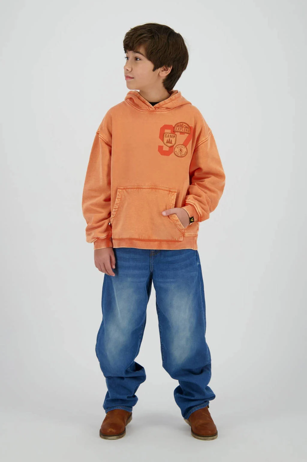 Vingino hoodie oranje