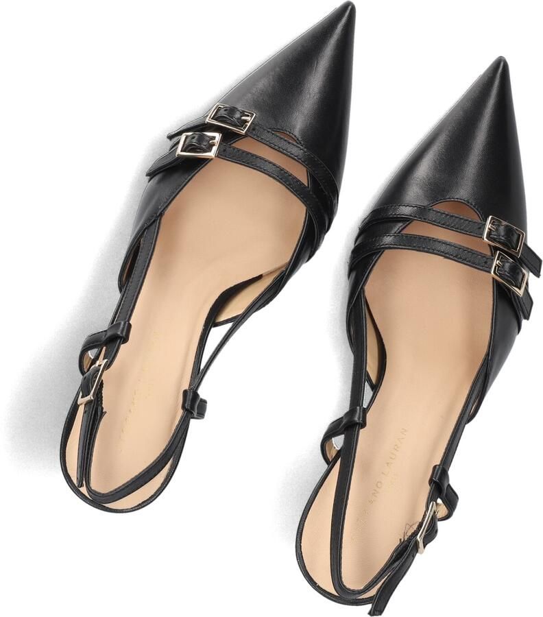 STEFANO LAURAN Slingbacks Dames 77212 Maat: 40 Materiaal: Leer Kleur: Zwart