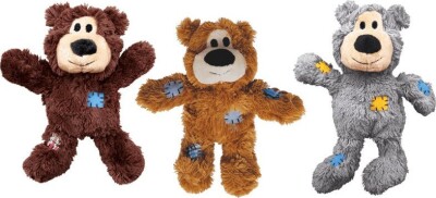 Kong - Bamse Til Hund - Knots Wild - Assorteret - 35 CM