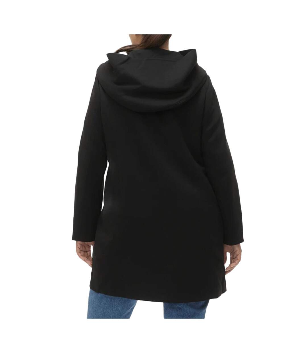 Manteau Noir Femme Vero Moda Curve 10276376