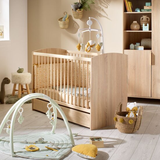 Azur Tiroir de lit   Chêne doré        60 x 120 cm   de               Sauthon Baby's Sweet Home