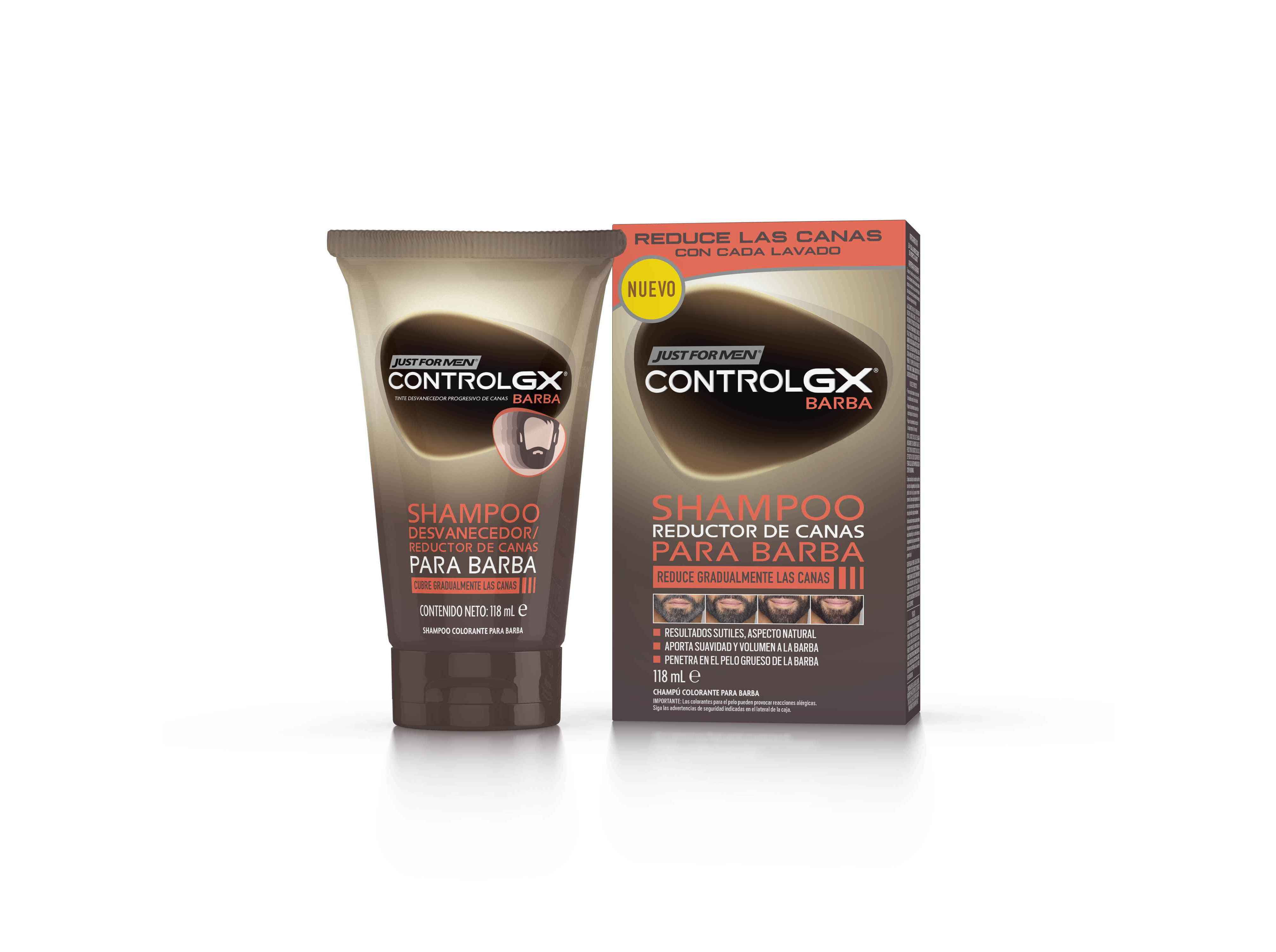 CHAMPÔ JUST FOR MEN CONTROLGX BARBA 118ML