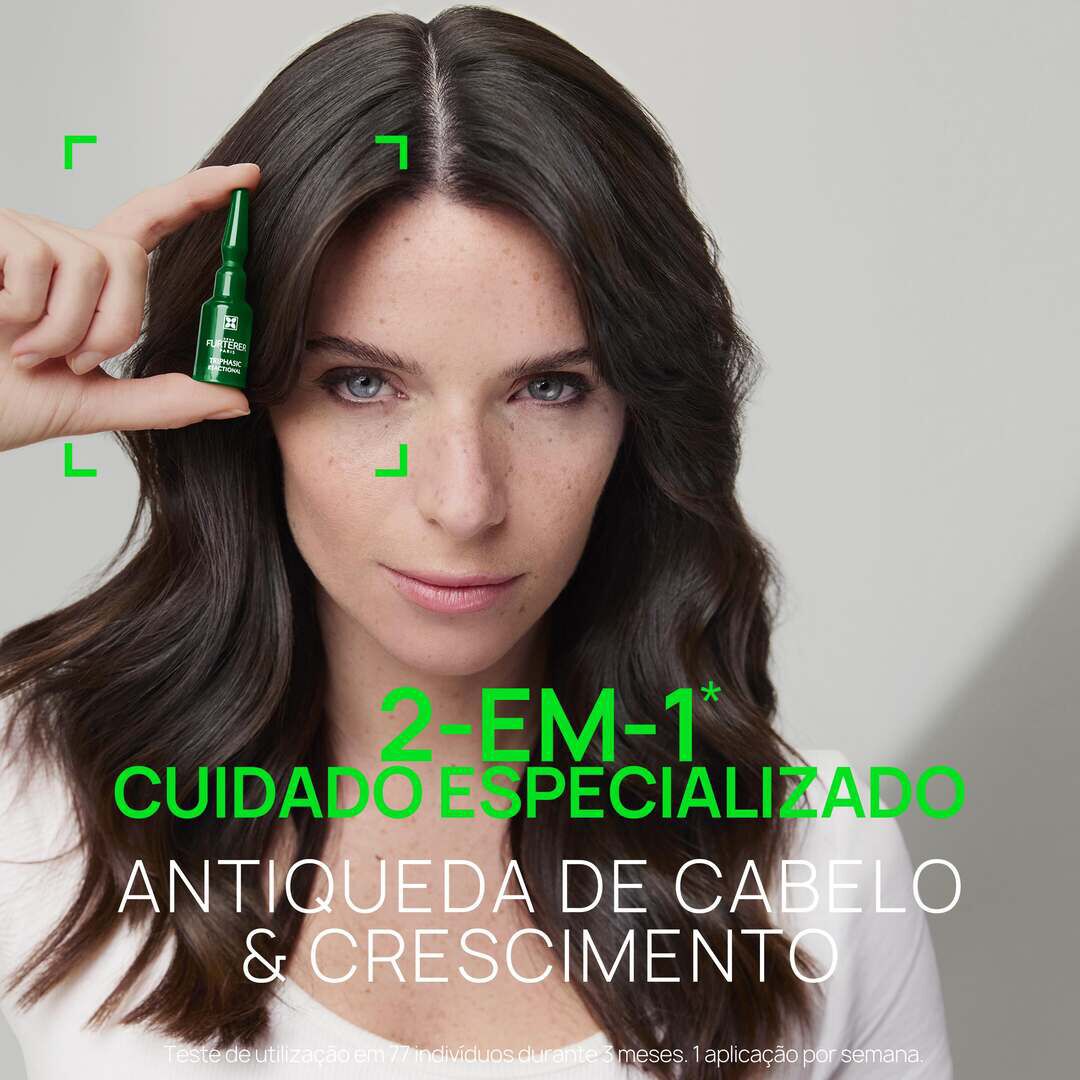 RENE FURTERER  Triphasic Reactional Cuidado 2 em 1 Antiqueda & Crescimento (12 doses) - 12un