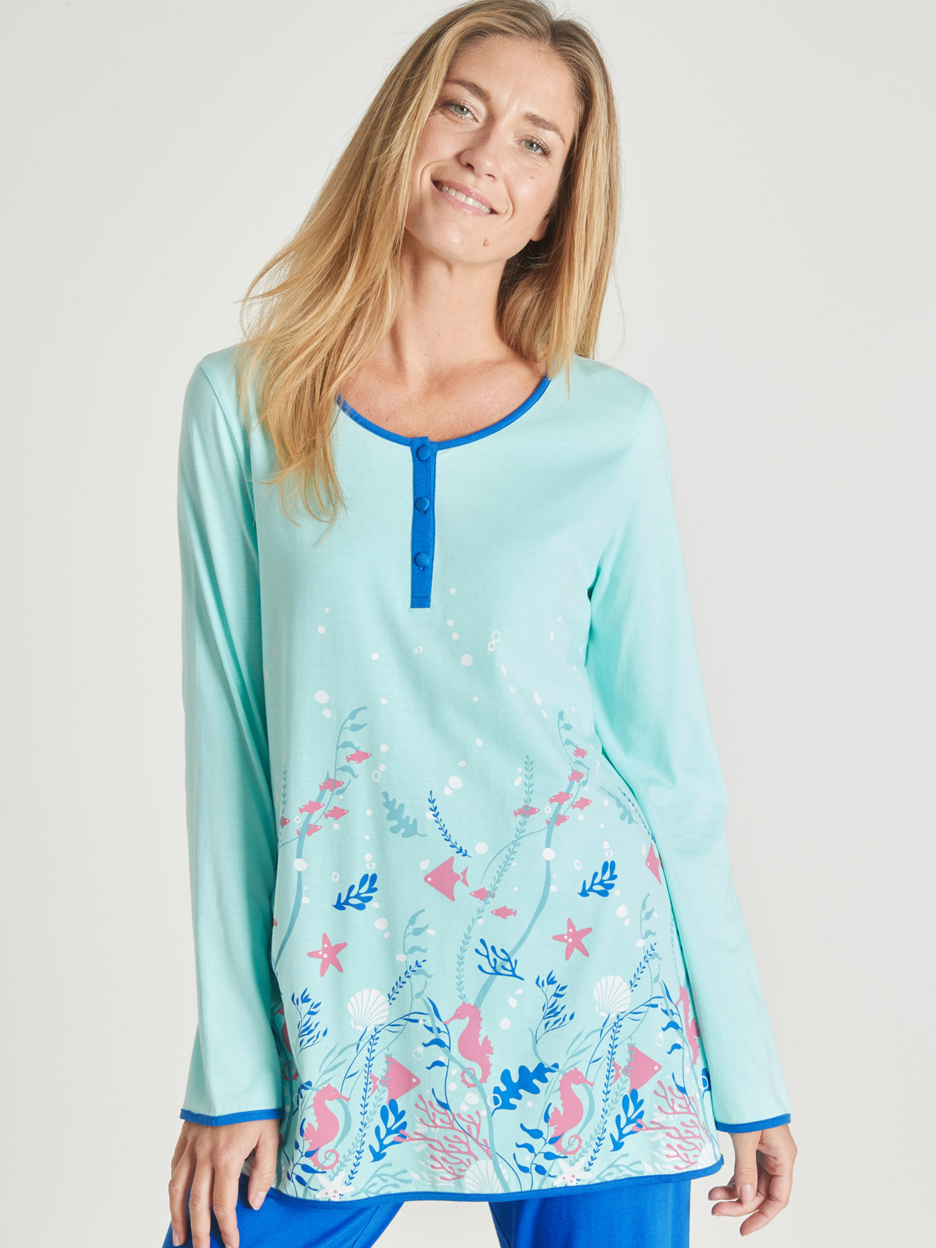 Pyjama fantaisie maille pur coton