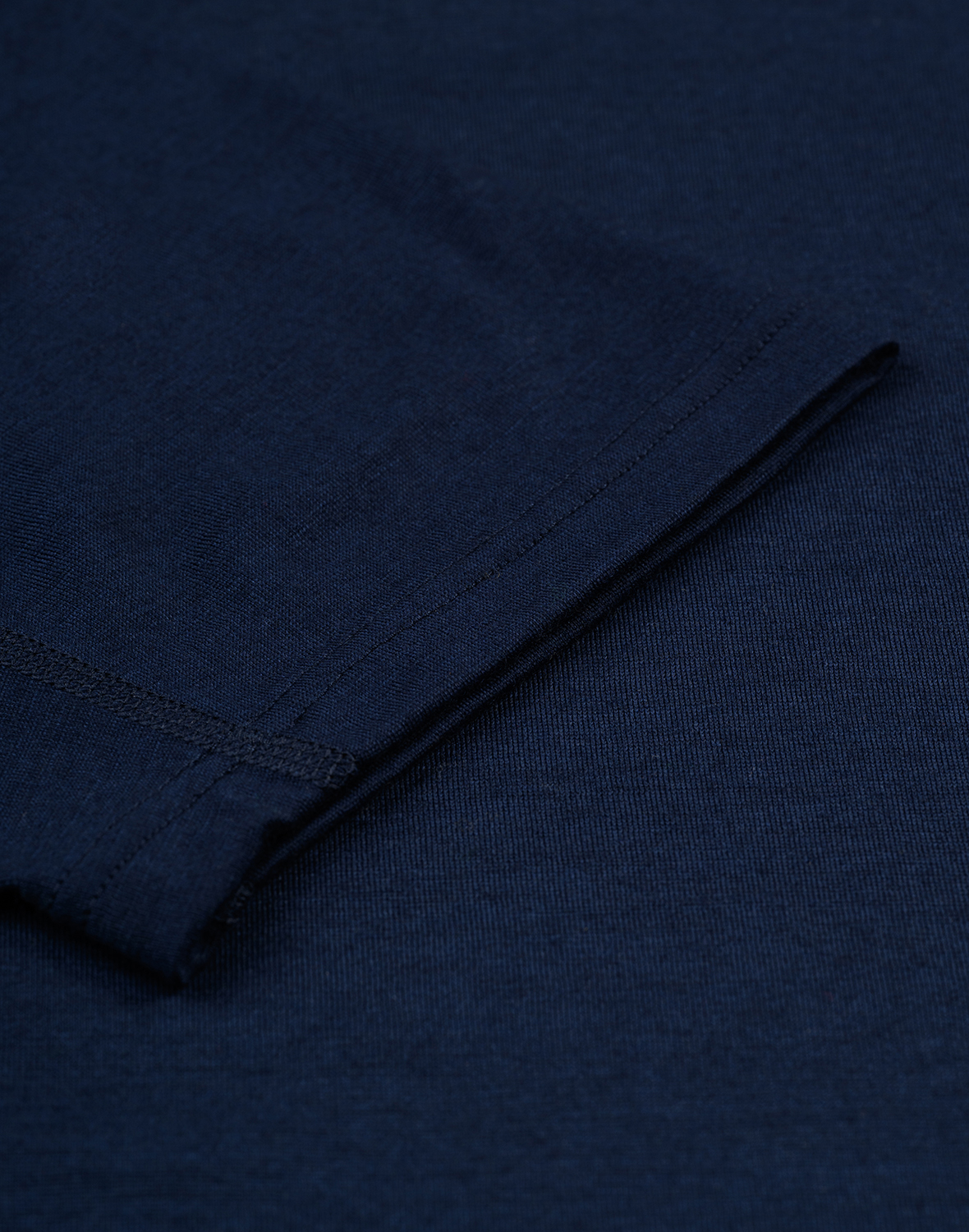 T-shirt van merinwol voor heren in Mos