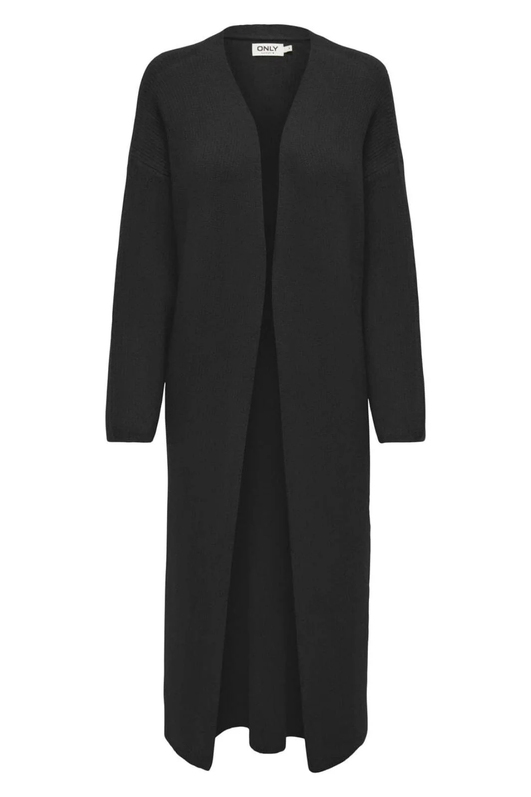 Only Onlalpha Ls Maxi Cardigan Knt 4630492 black