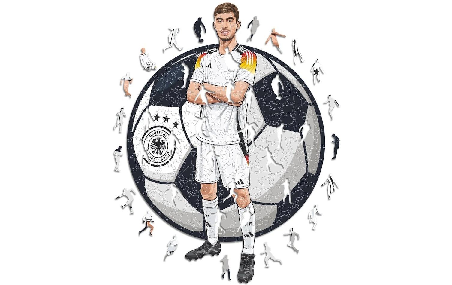 Kai Havertz (Deutsche Nationalmanschaft)Offiziell lizenziertes Holzpuzzle, Grösse L