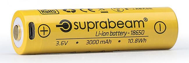 SUPRABEAM - ACCESSOIRE BATTERIE M6R / M6XR