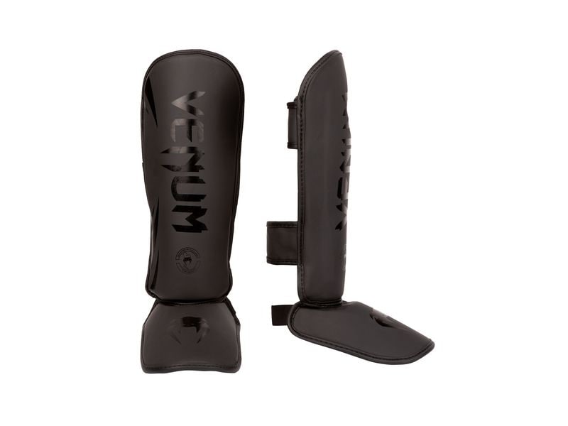 Venum Challenger Kids Shin Guards, Schwarz Gr. M Schienbeinschützer für Kinder