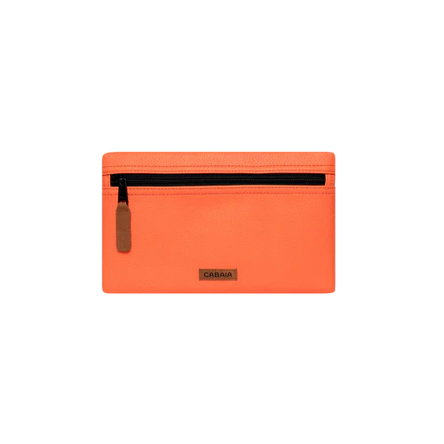 Pochette avant medium Bordeaux orange