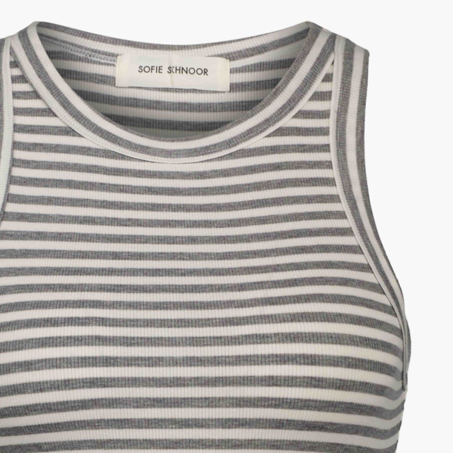 Sofie Schnoor Snos434 Top grey striped
