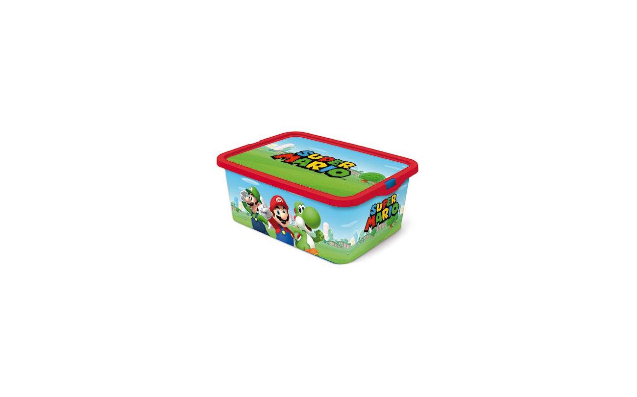 Super Mario Storage Click Box 13l