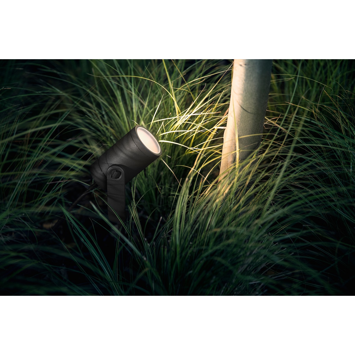 Philips Hue Lily utvidelse med pigg 1x8W (sort)