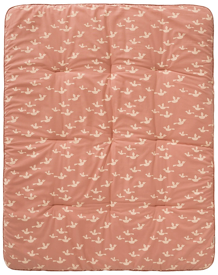 Laufgittereinlage BIRDS (77x97) in altrosa