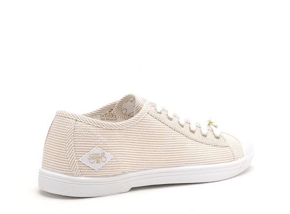 Le temps des cerises basses femme ltc basic 02 stripe or
