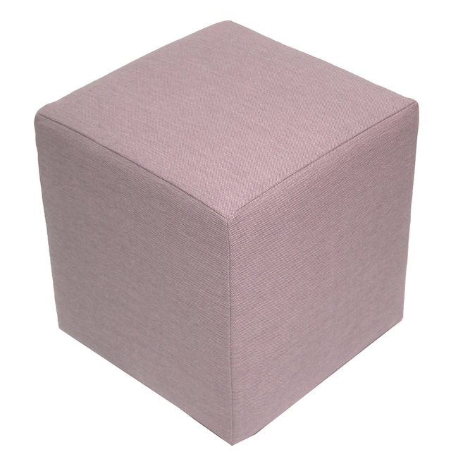 Hocker MAYFAIR Stoffbezug rosa