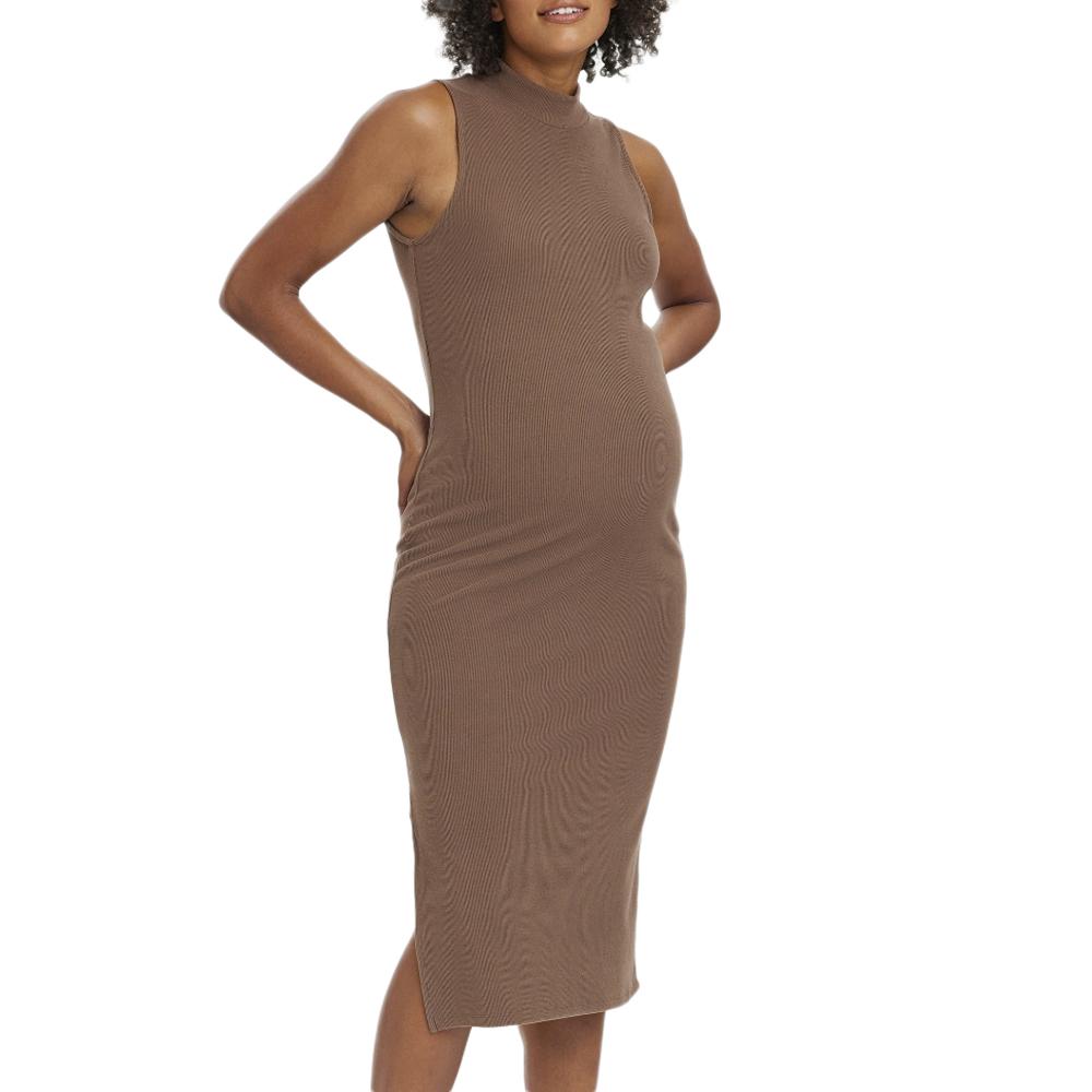 Vero Moda Maternity Robe de Grossesse Marron Femme Vero Moda Marternity Calf