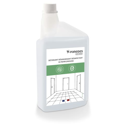 Détergent désodorisant désinfectant 3D Pamplemousse Paredes Access 1L