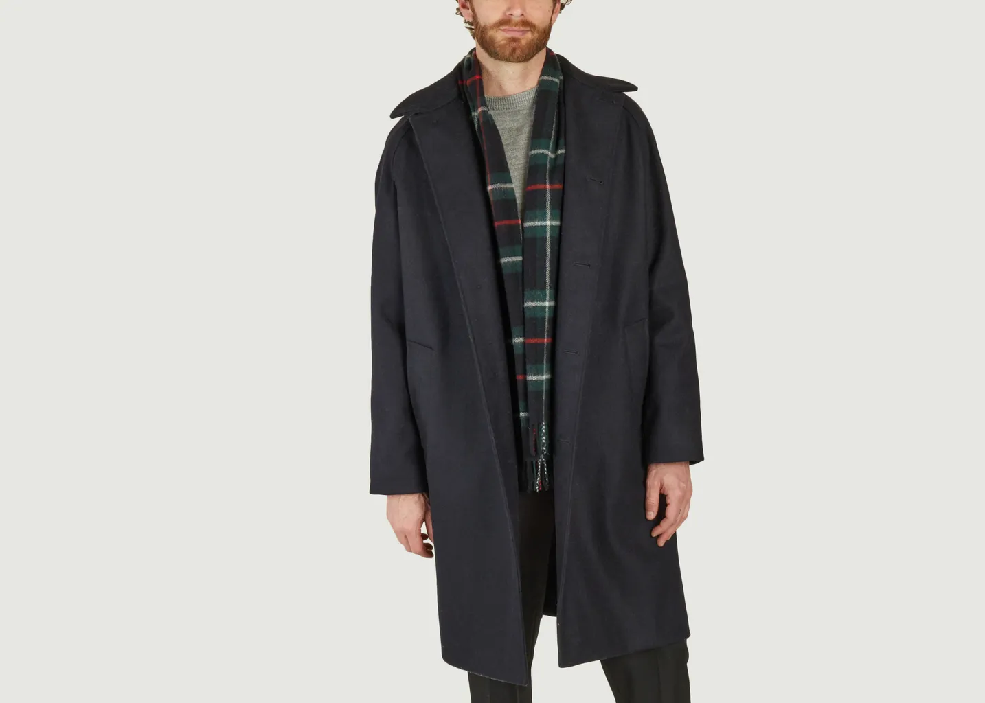 Écharpe en cachemire tartan L'Exception Paris