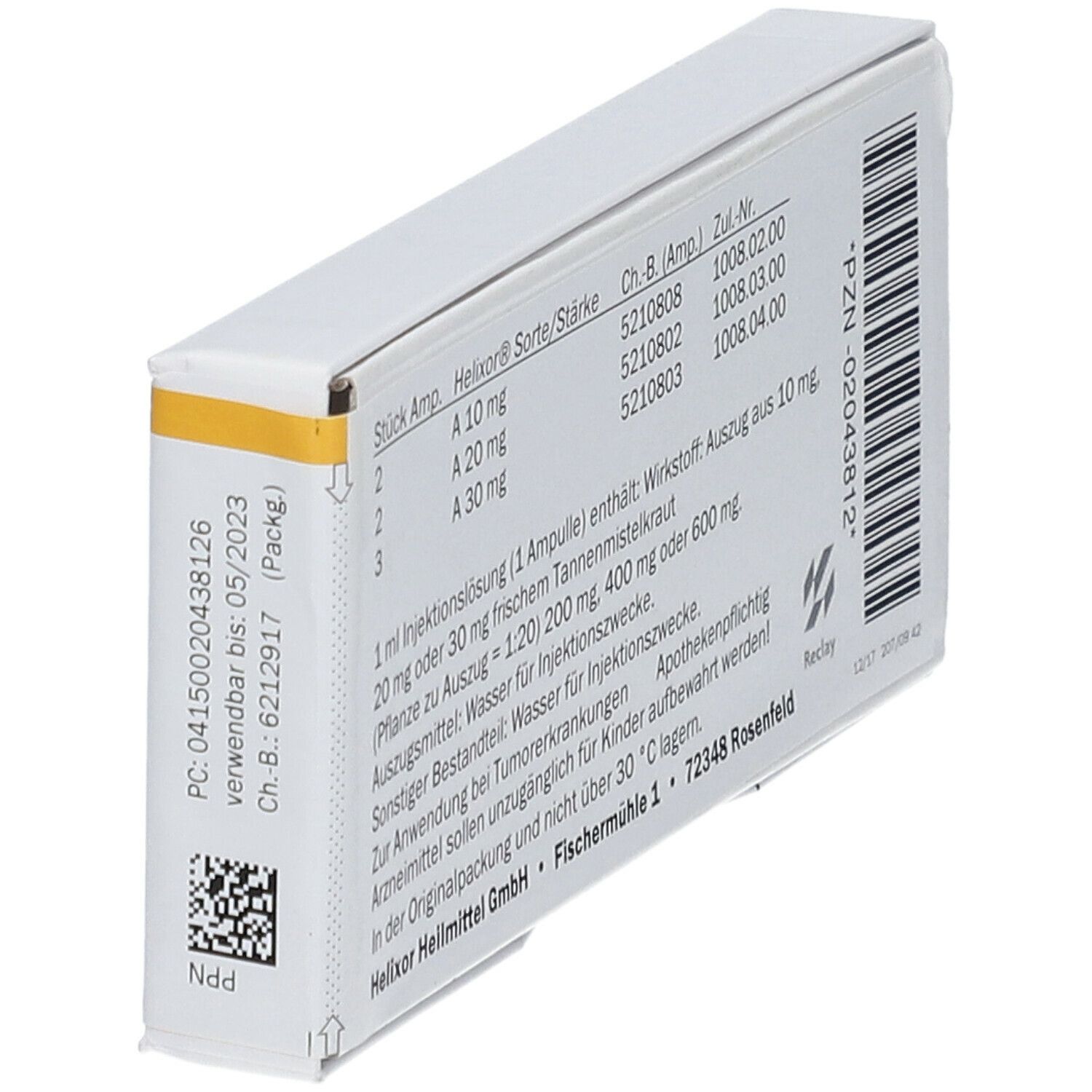 Helixor® A Serienpackung II