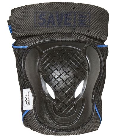 Save My Bones Schutzset - Schwarz/Blau