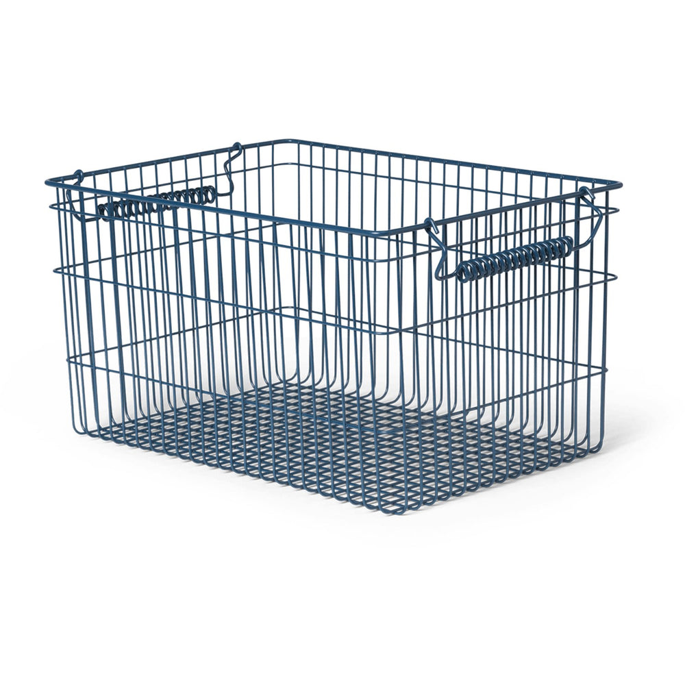 Køb Ferm Living Dark Blue Cala Stabel Kurve 2-pak