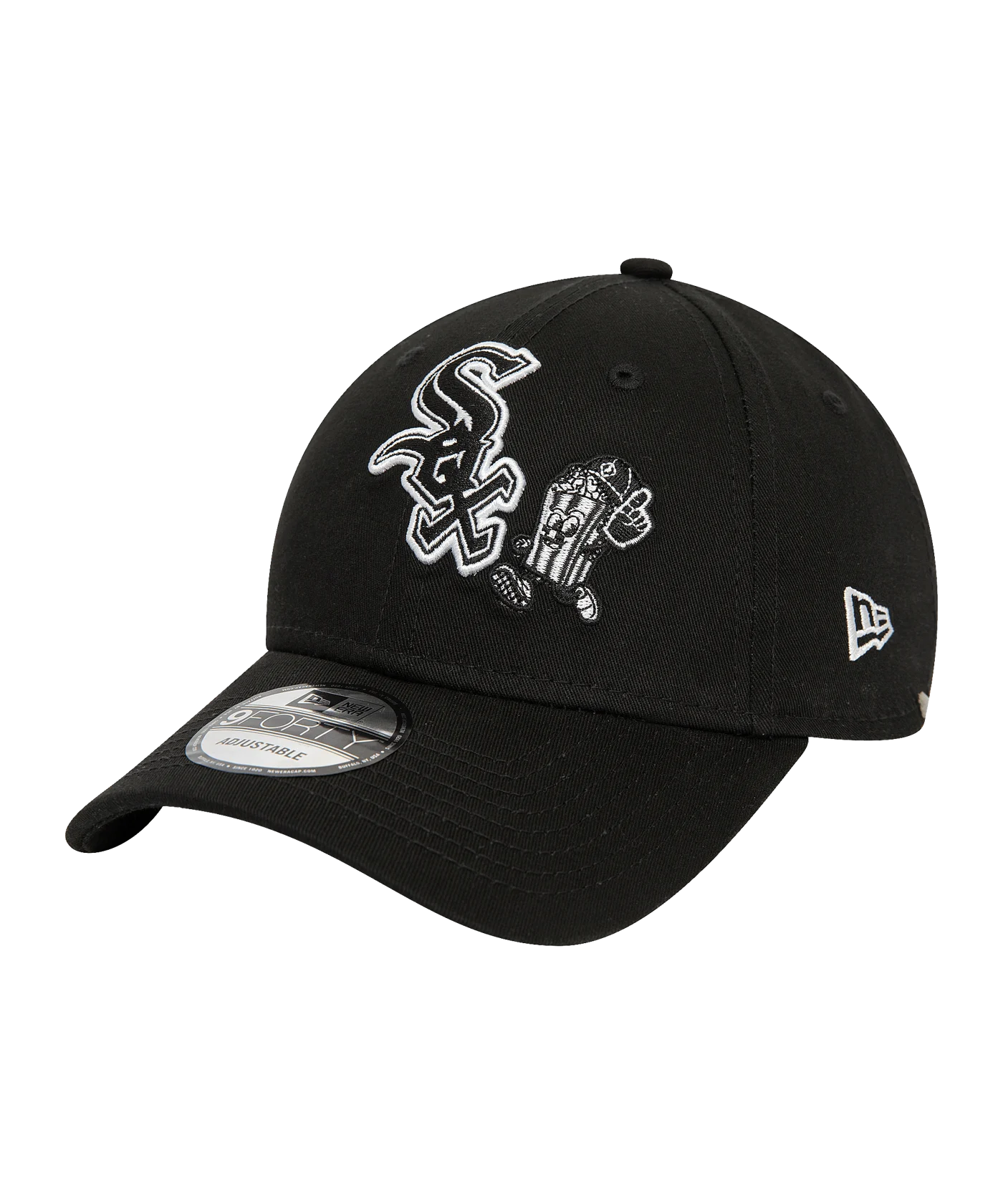 New Era Curved Cap Cap Schwarz