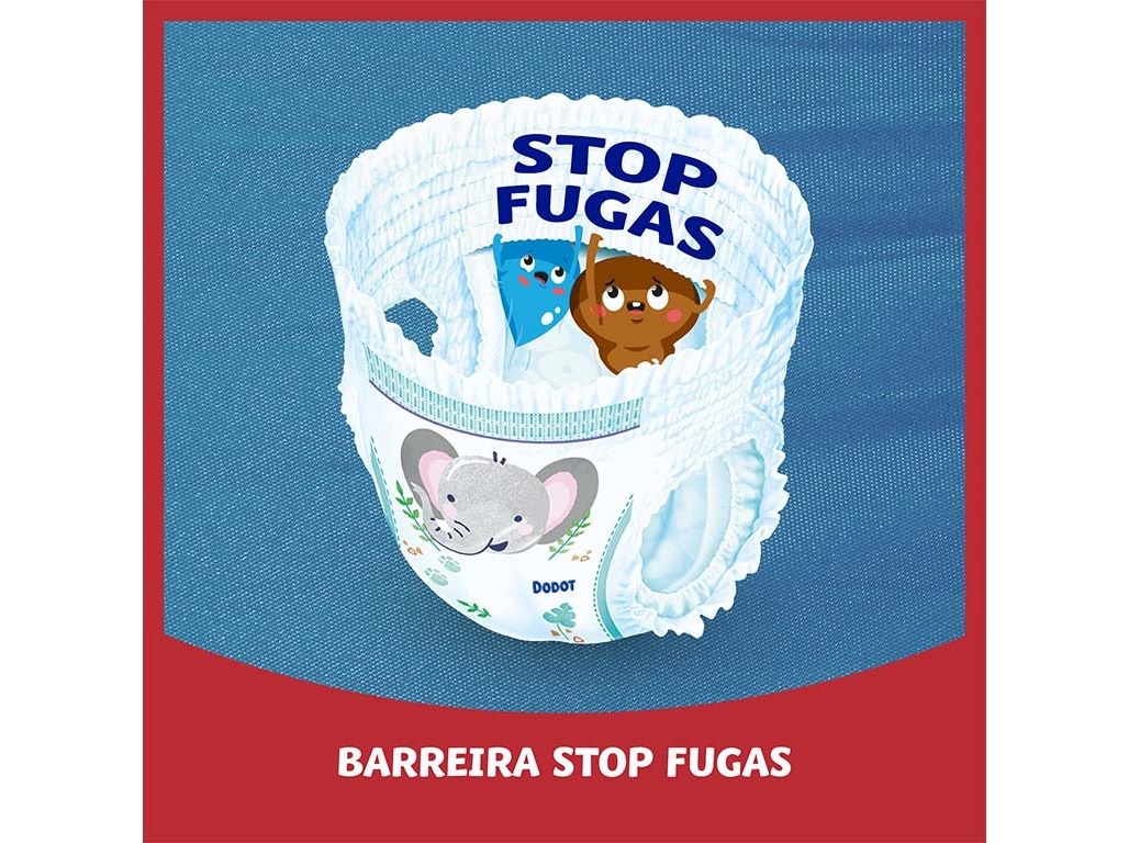 FRALDAS CUECA PANTS DODOT T6 14-19KG 27 UN
