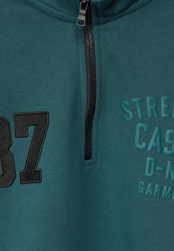 Troyer Sweatshirt - oxford green