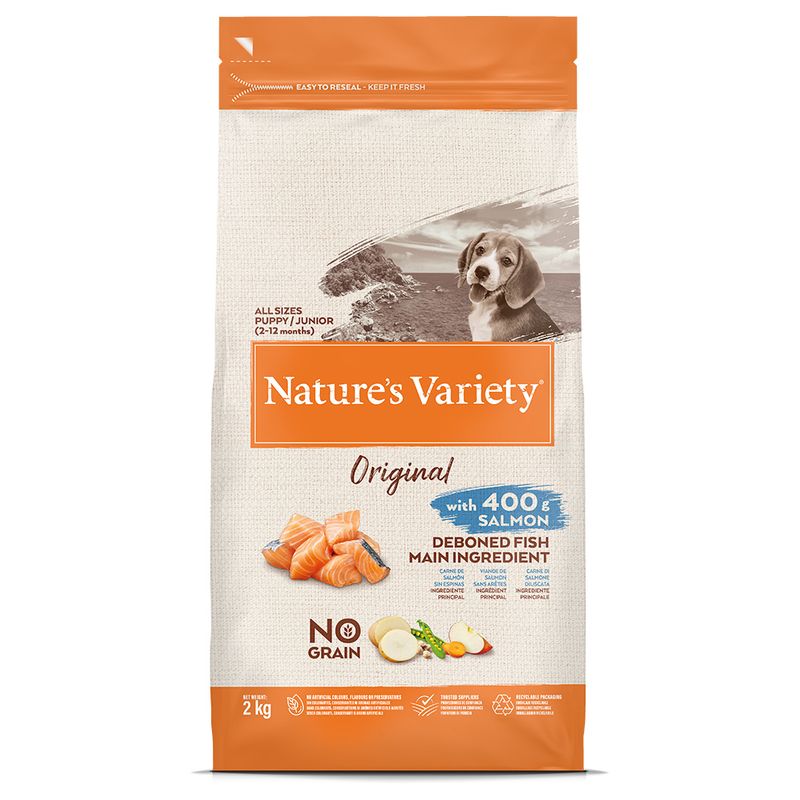 Nature's Variety Original No Grain Junior saumon