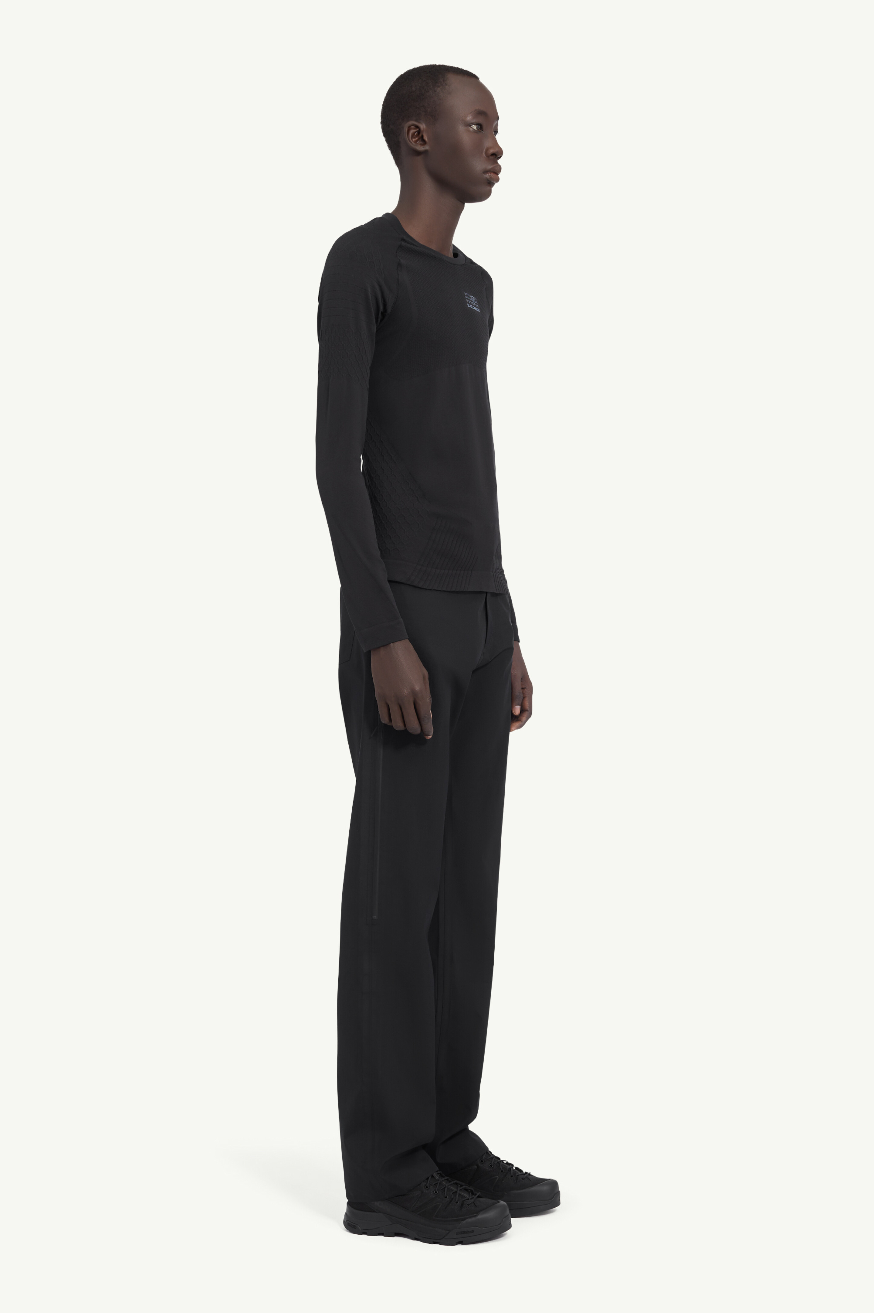 Black Jersey Top MM6 x Salomon | MM6