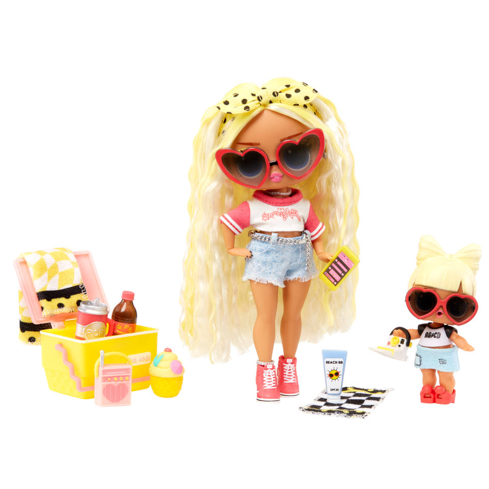 L.O.L. Surprise! Tweens Babysitting Party Rae Sands + SPF Q.T. modepoppen met 20 verrassingen