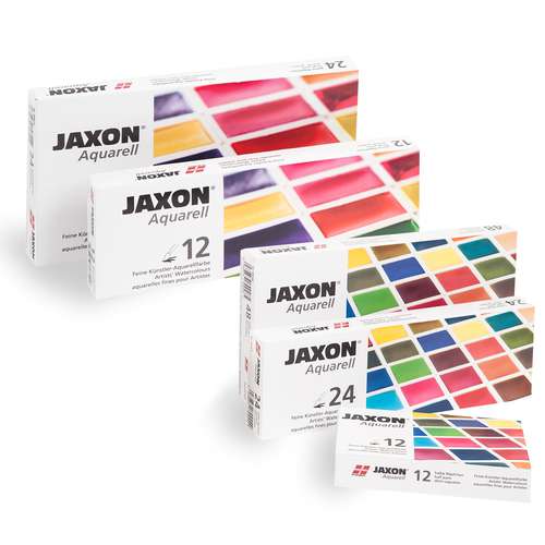 JAXON® Aquarell Feine Künstler-Aquarellfarben - Aquarellkasten