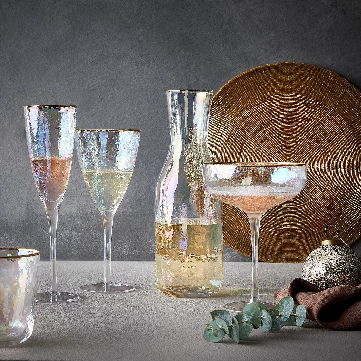 SMERALDA Champagnerflöte 6er-Set