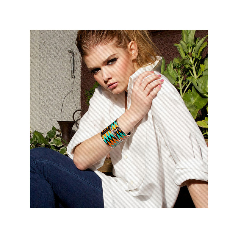 Legend Vogue - Bracelet Bangle Or Jaune Exotic Romance Mallow Paris Rose