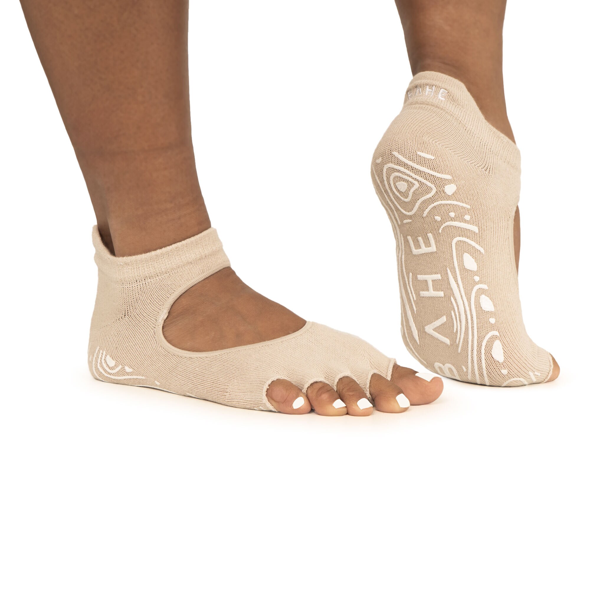 BAHE Offene Griffige Socken GROUNDED GRIPPY OPENTOE SOCKS