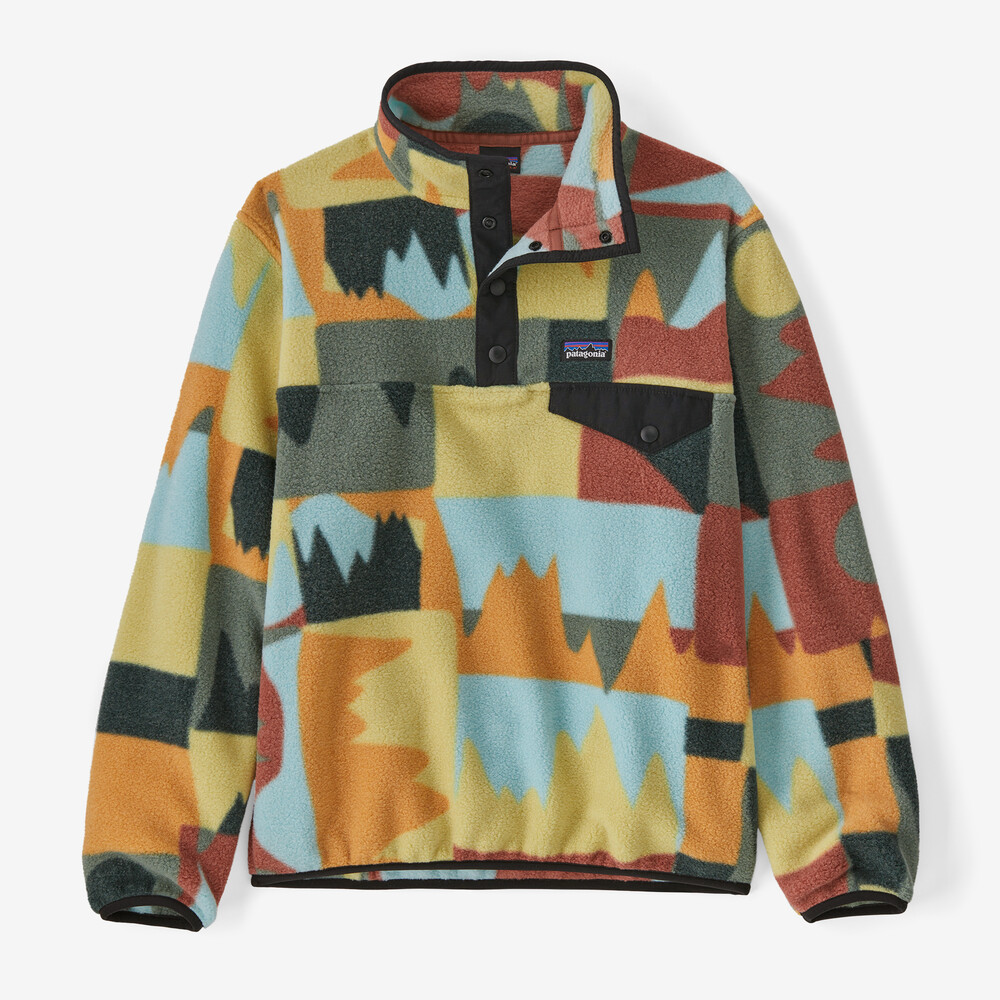 Leichter Synchilla Snap-T Fleece-Pullover für Kinder