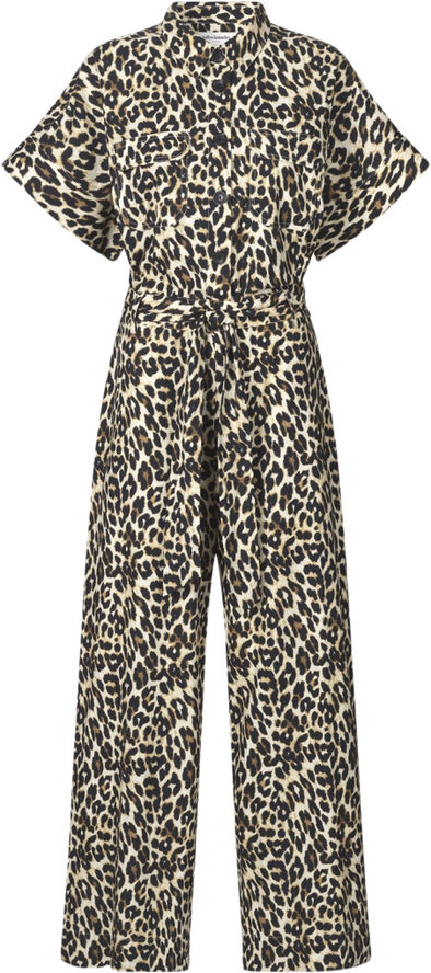 Lollys Laundry MathildeLL Jumpsuit SS Leopard print