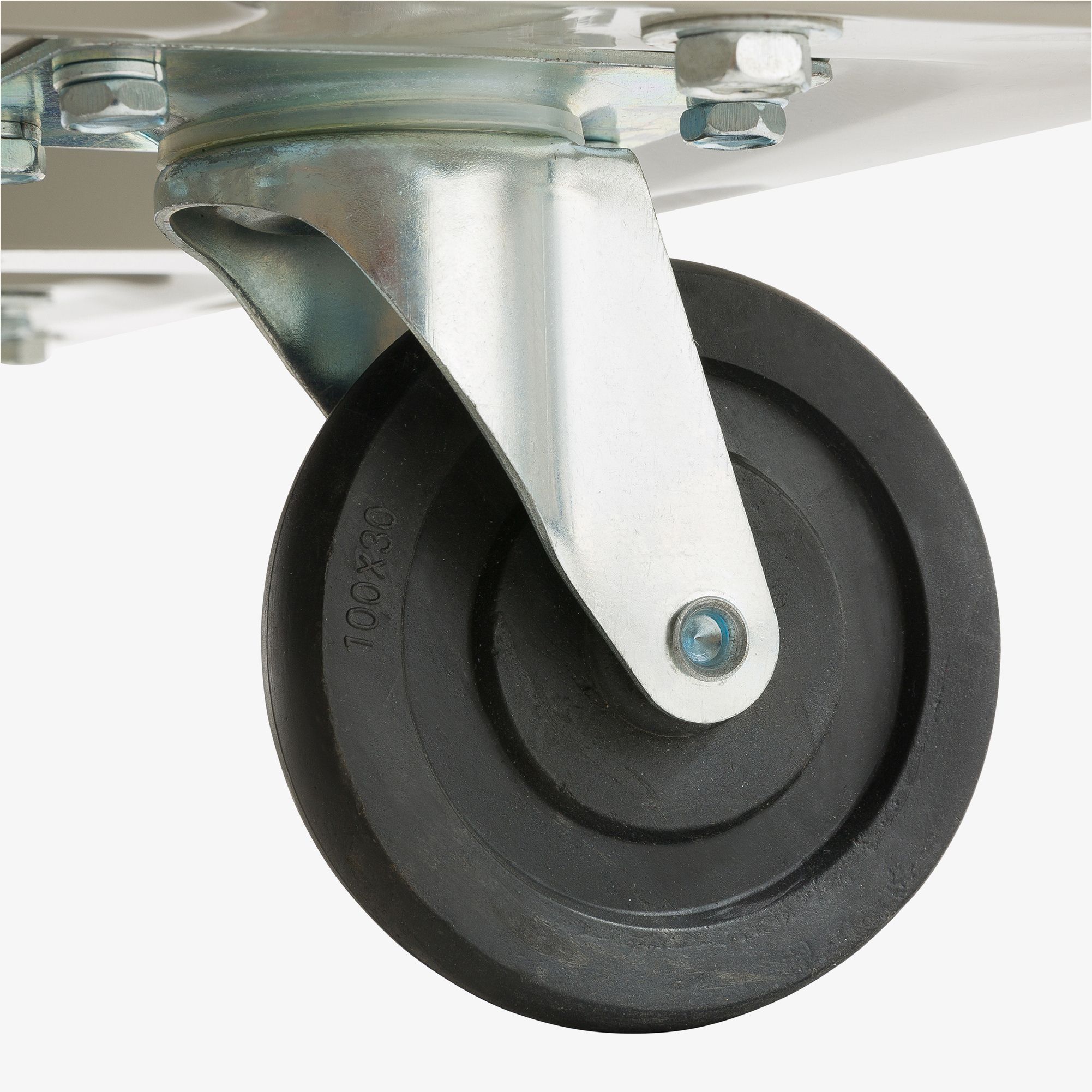 Plattformwagen 150kg schwarz-creme