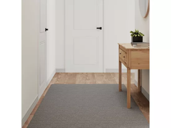 Tapis de couloir gris 100x180 cm