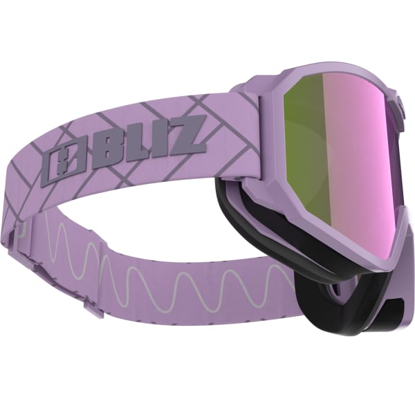 Masque de ski BLIZ RAVE MATT PURPLE W DARK PURPLE LOGO/BROWN PURPLE