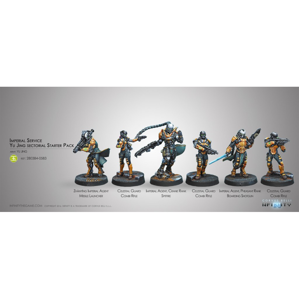 Infinity - Yu Jing - Imperial Service Yu Jing Sectorial Starter Pack