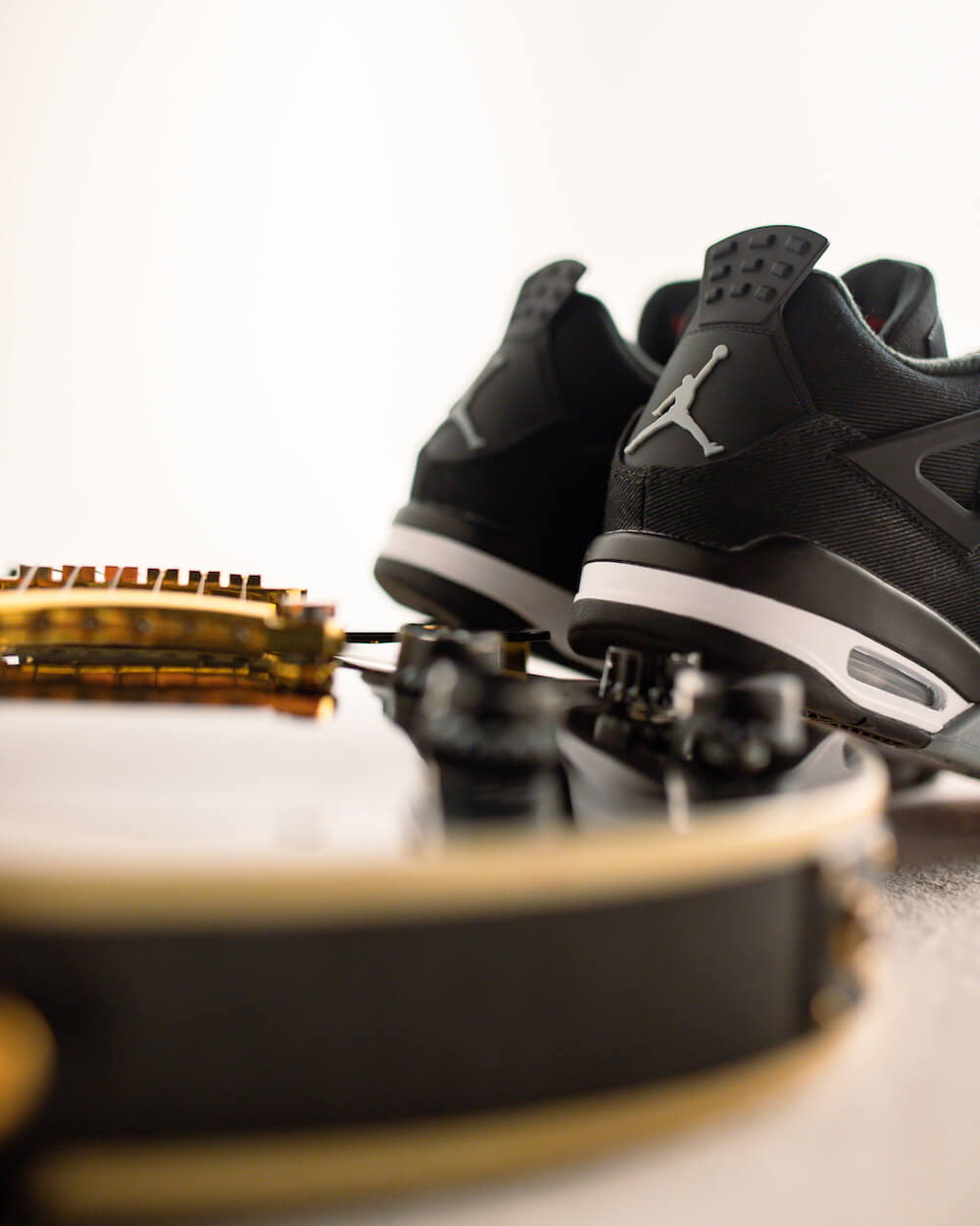 Air Jordan 4 Black Canvas - 48h Delivery