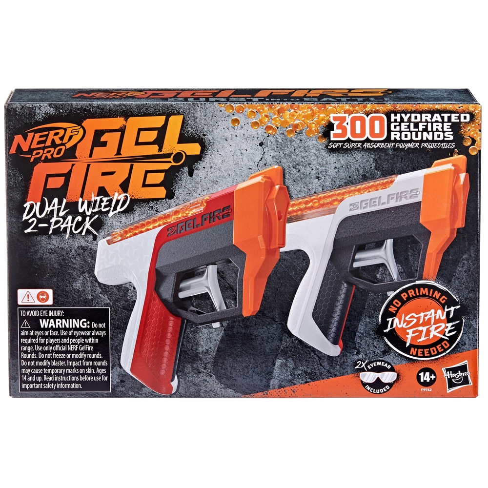 NERF Pro Gelfire Dual Wield Blaster 2er-Pack