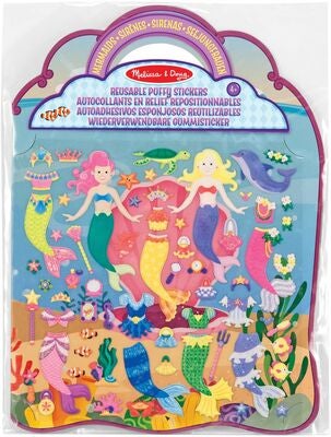 Melissa & Doug Klistremerkebok Havfruer 65 Stk