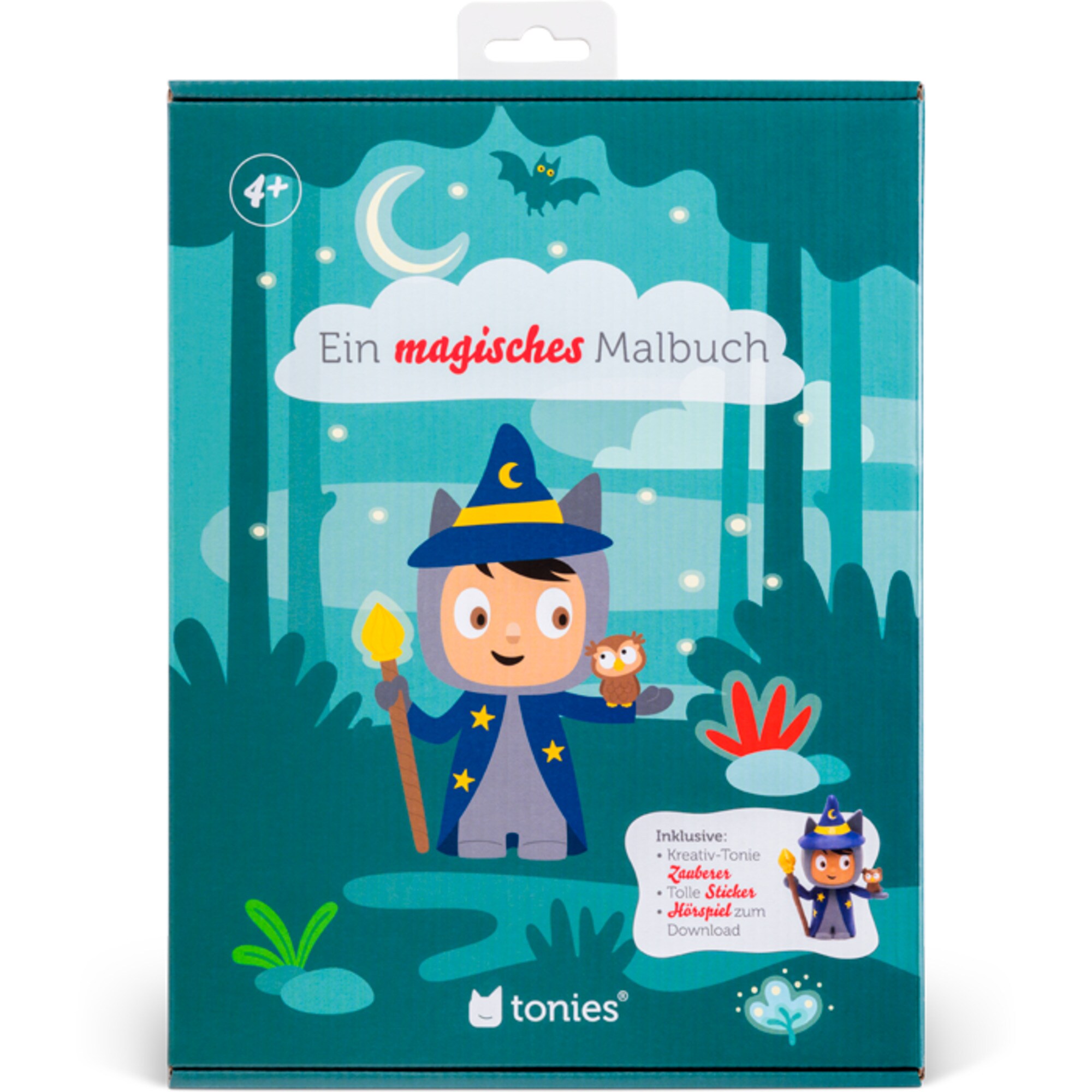 Tonies Unknown Ein magisches Malbuch + Kreativ-Tonie Zauberer - Freundschaftstag im Zauberwald