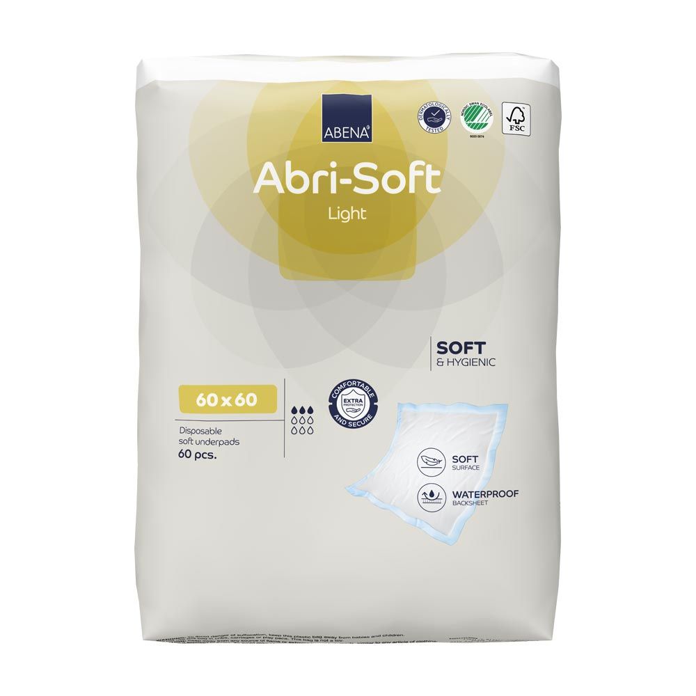 Abena Abri Soft Light Einweg Unterlagen 60 x 60 cm