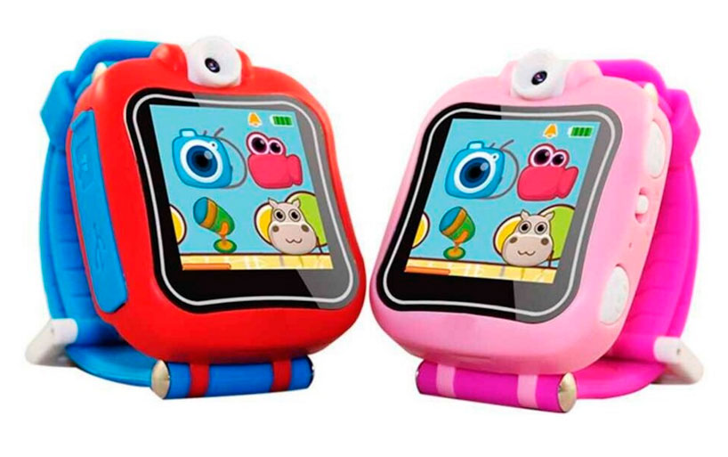 Relógio inteligente infantil Wowatch vermelho (foto e vídeo)